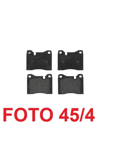 SERIE PASTIGLIE FRENO ANT....