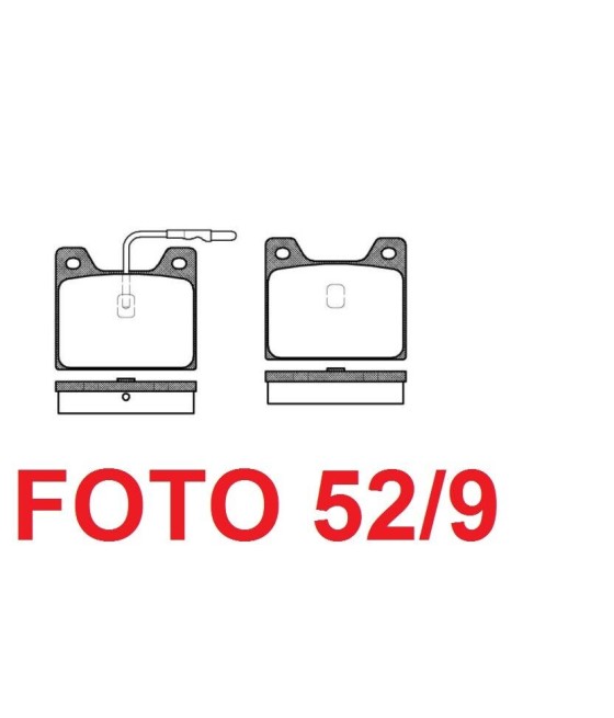 20253 SERIE PASTIGLIE FRENO...