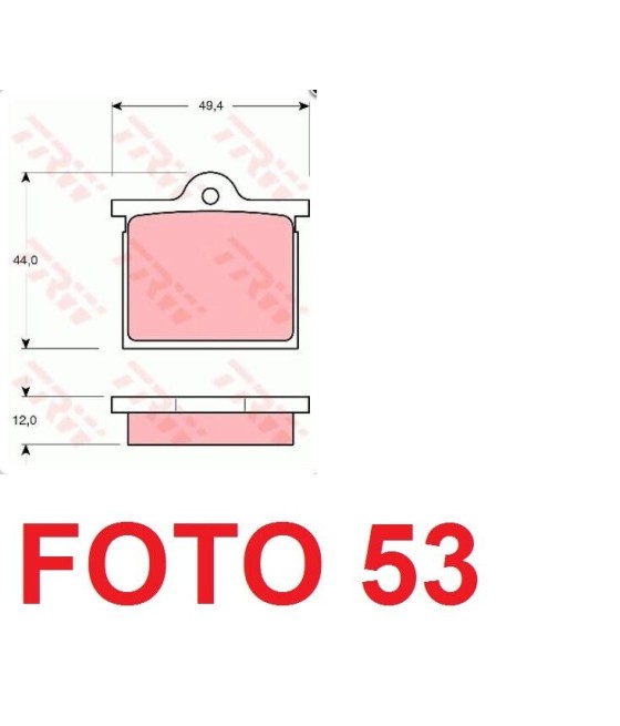 20243 SERIE PASTIGLIE FRENO...