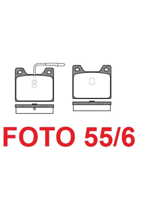 20253 SERIE PASTIGLIE FRENO...