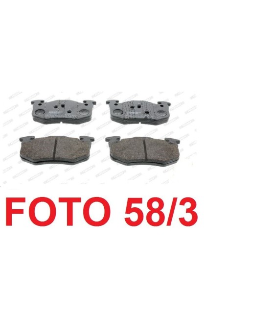 21600 SERIE PASTIGLIE FRENO...