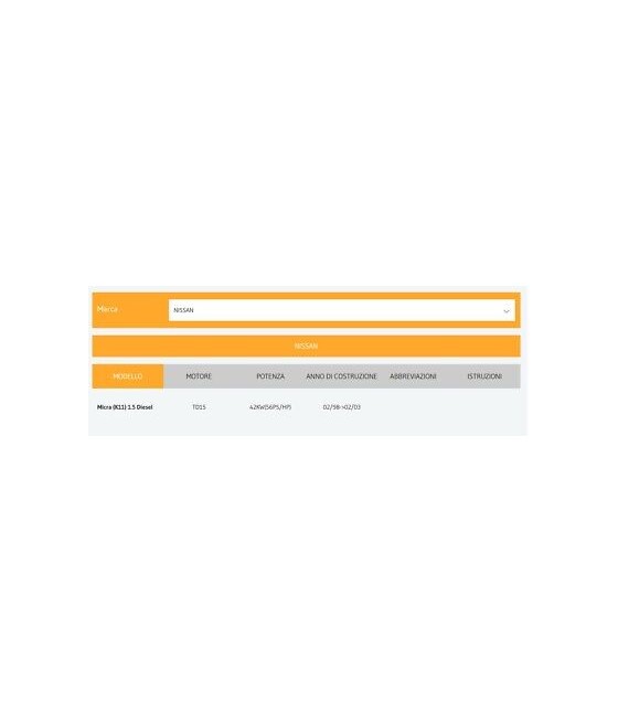 FILTRO ARIA PER CITROEN AX SAXO 1.5 D NISSAN MICRA K11 1.5 D PEUGEOT 106 1.5 D