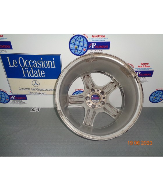 A2194010302 CERCHIO RUOTA POSTERIORE LEGA (8,5JX18H2 ET33) MERCEDES CLS C219