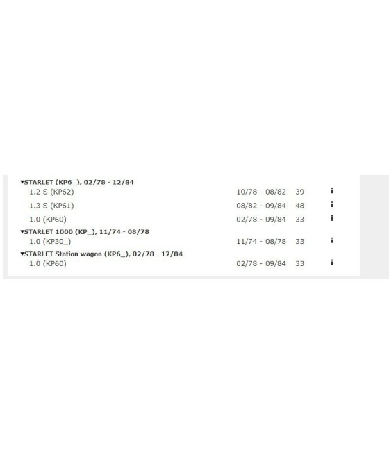 MECCANISMO FRIZIONE PER DAIHATSU CHARMANT SUZUKI LJ80 SAMURAI SJ410 TOYOTA ø 180