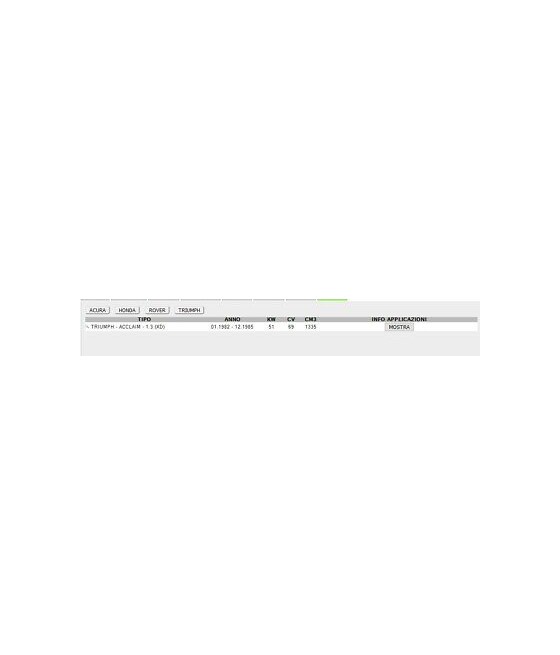 R428 FILTRO OLIO PER HONDA ACCORD I CIVIC I II III CRX JAZZ ROVER 200 TRIUMPH