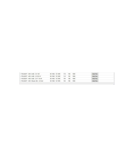 FILTRO ARIA CITROEN VISA XANTIA XSARA ZX PEUGEOT 205 306 309 405