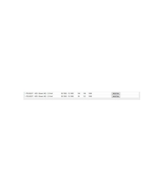 BRACCIO OSCILLANTE SOSPENSIONE ANTERIORE DX S/SERVOSTERZO PEUGEOT 405 I II - 93