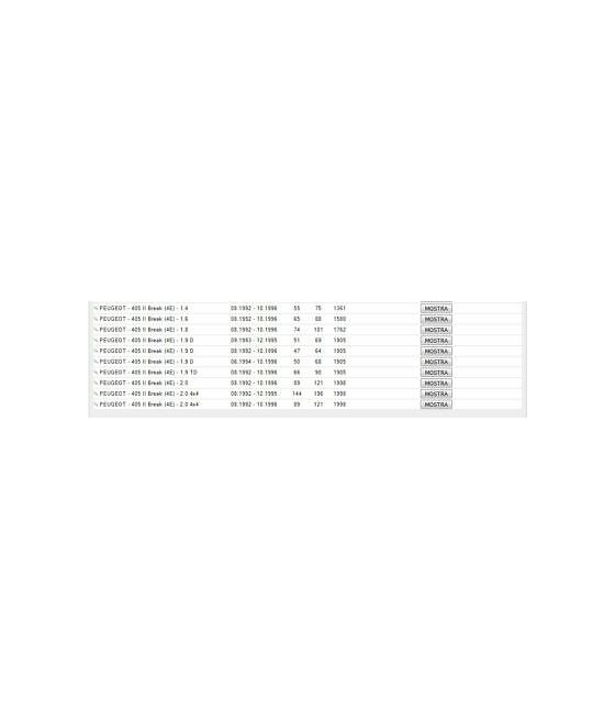 BRACCIO OSCILLANTE SOSPENSIONE ANTERIORE SX S/ SERVOSTERZO PEUGEOT 405 I II - 93