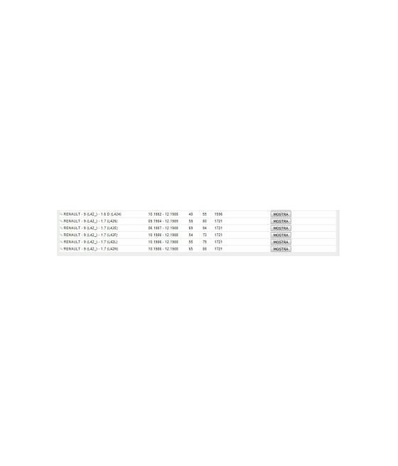 BRACCIO OSCILLANTE SOSPENSIONE ANTERIORE INFERIORE DX RENAULT R9-R11-R21
