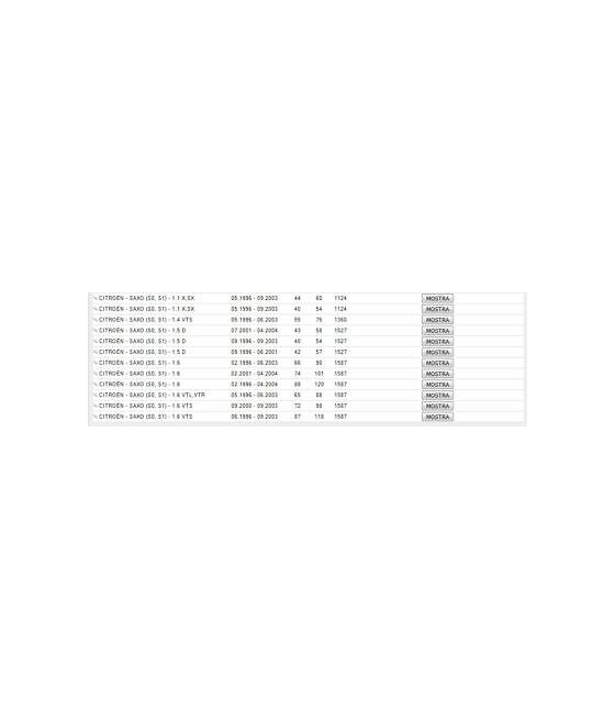 BRACCIO OSCILLANTE SOSPENSIONE ANTERIORE SX PEUGEOT 106 1991--