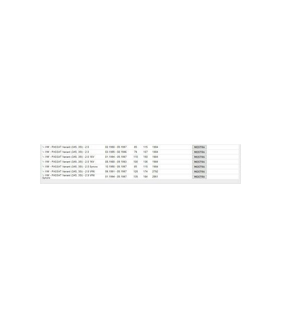 A477 FILTRO ARIA AUDI 80 100 200 A6 VOLKSWAGEN  GOLF JETTA PASSAT