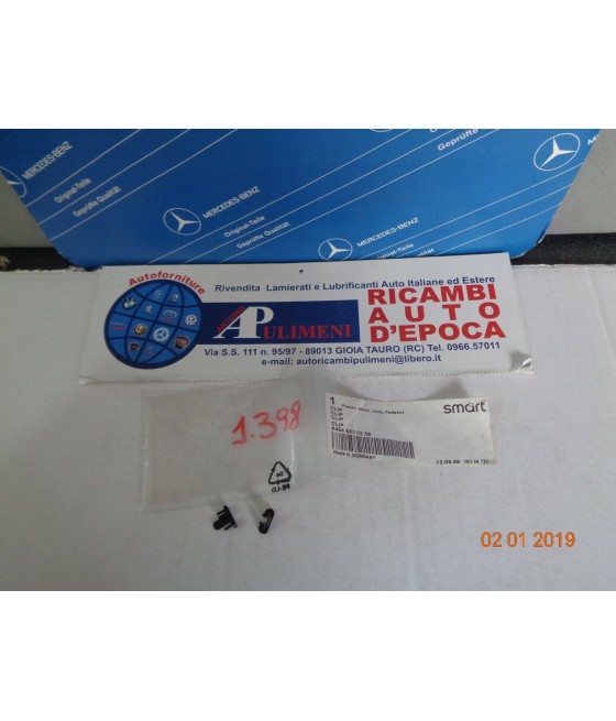 COPPIA CLIPS AGGANCIO...