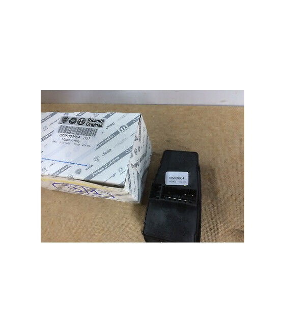735360604 INTERRUTTORE (SWITCH) ALZAVETRO SX S/REG. SPECCHIETTO  LANCIA Y 03-11
