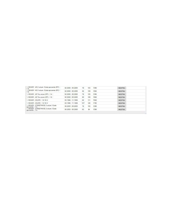 ALTERNATORE 12V 65A MG ZR 105 120 160 ROVER 100 200 25 400 COUPE' STREETWISE EDR