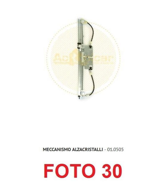 MECCANISMO ALZACRISTALLO...