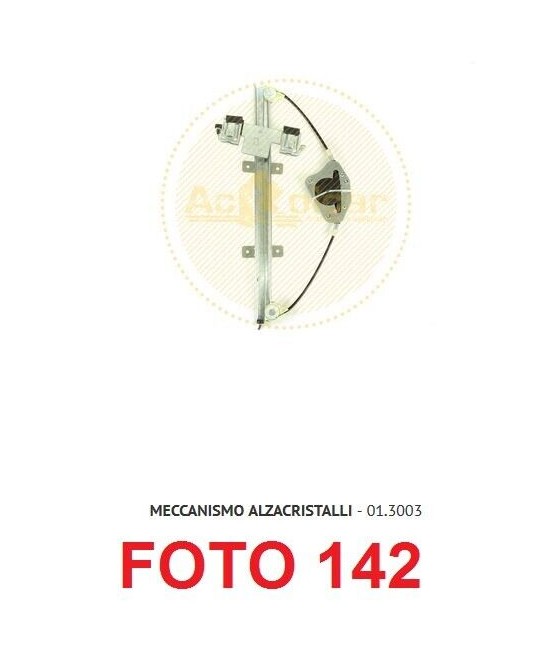 MECCANISMO ALZACRISTALLO...