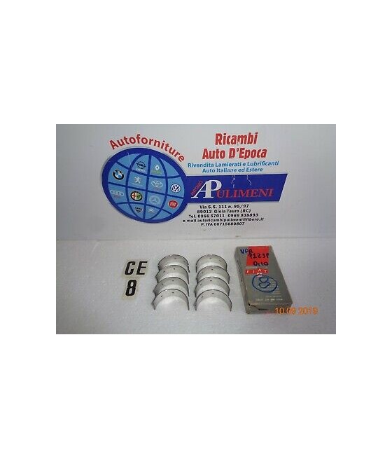 4170189 BRONZINE BIELLA ø 0,10 FIAT 124 COUPE' 125 SPECIAL BERLINA 1608cc