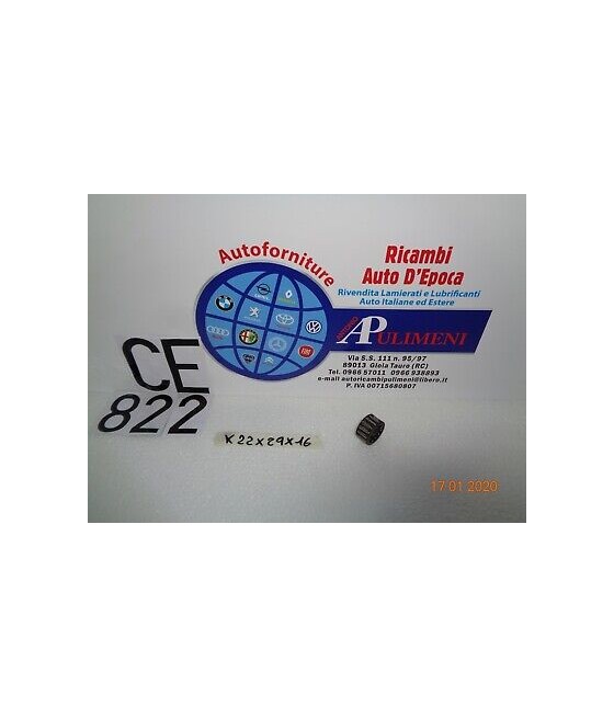 K22X29X16 CUSCINETTO GABBIA...
