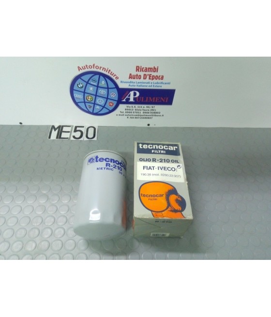 R210 FILTRO OLIO FIAT OM...
