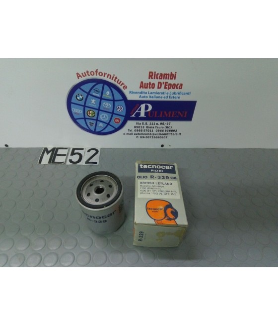R329 FILTRO OLIO BRITISH...
