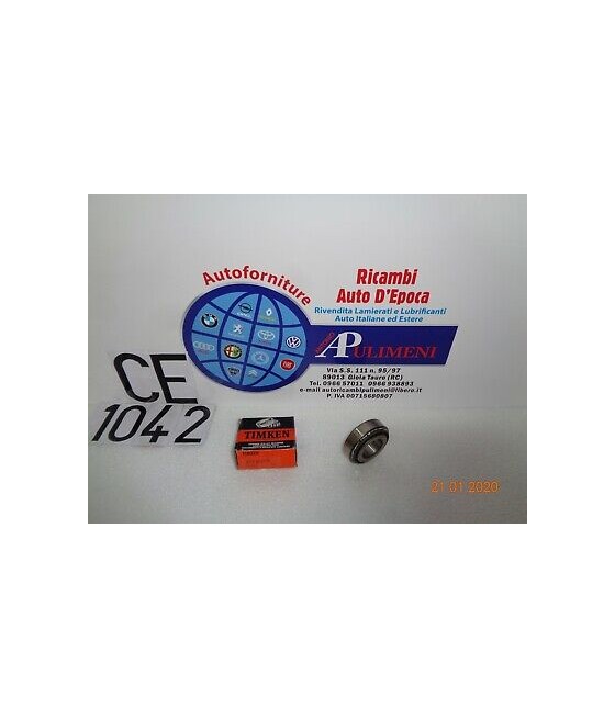 30205 CUSCINETTO A RULLI CONICI 25X52X16.25 TIMKEN