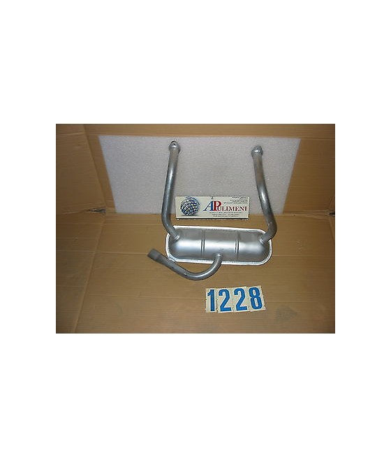 270700 MARMITTA TERMINALE POSTERIORE FIAT 500R 126 595 650cc