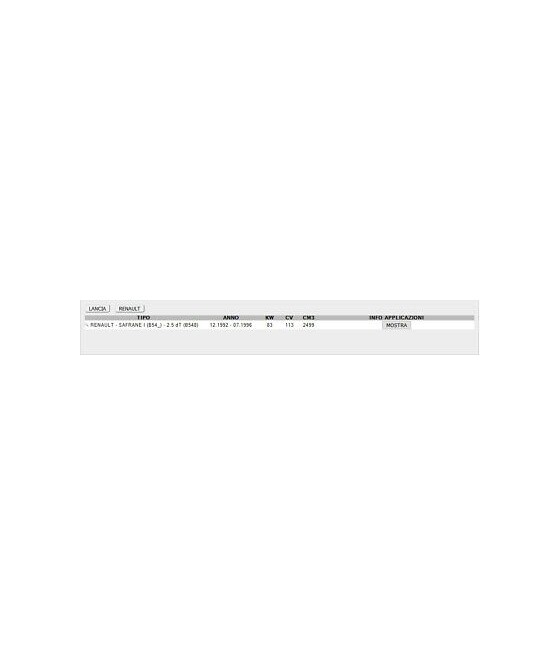 98414010 JJ549 GUARNIZIONE COPPA OLIO LANCIA THEMA 2.5 TD 92--