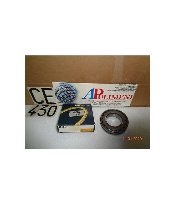 22210EJW33 CUSCINETTO A RULLI SFERICI 50X90X23 RHP