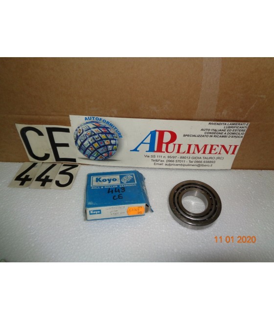 57307 CUSCINETTO RUOTA ANTERIORE PER MITSUBISHI 40X80X18/16 KOYO