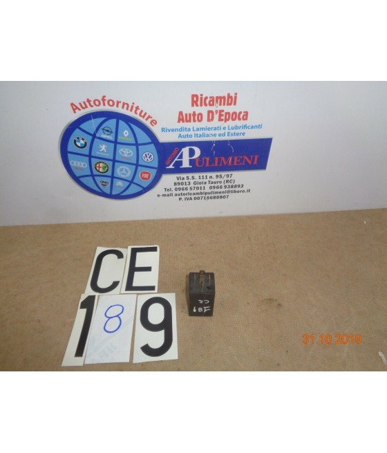 12V RELE' RELAY ELETTRONICO CONTROLLO ABS DELTA INTEGRALE ALFA ROMEO 155 164