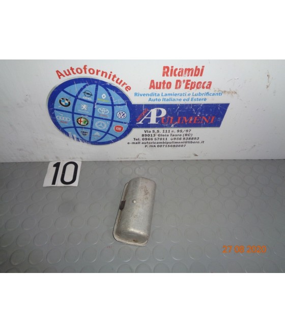POSACENERE PORTACENERE CRUSCOTTO FIAT 850 BN FAMILIARE CROMO/NERO GROFFATO