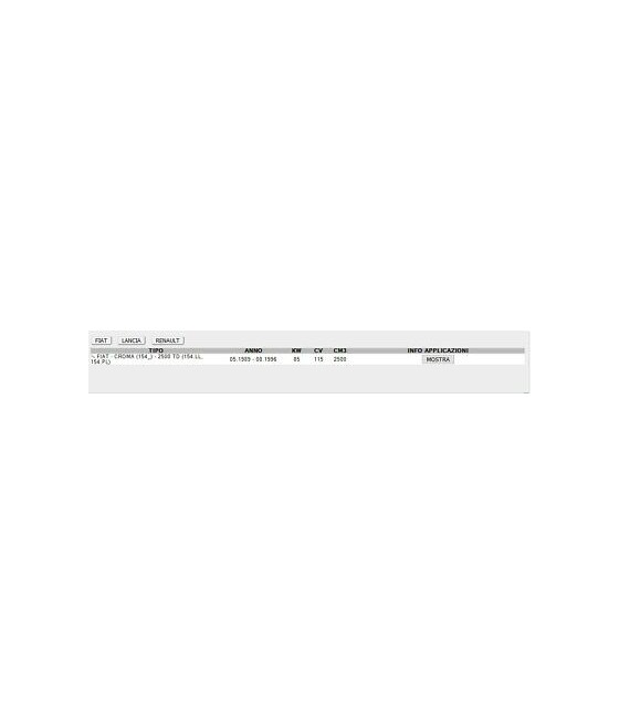98414010 JJ549 GUARNIZIONE COPPA OLIO LANCIA THEMA 2.5 TD 92--
