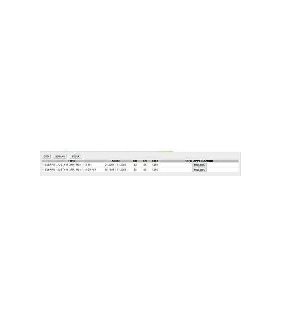 PA773 VKPC96210 POMPA ACQUA PER GEO METRO JUSTY SUZUKI SWIFT WAGON R+ 1.0 1.3