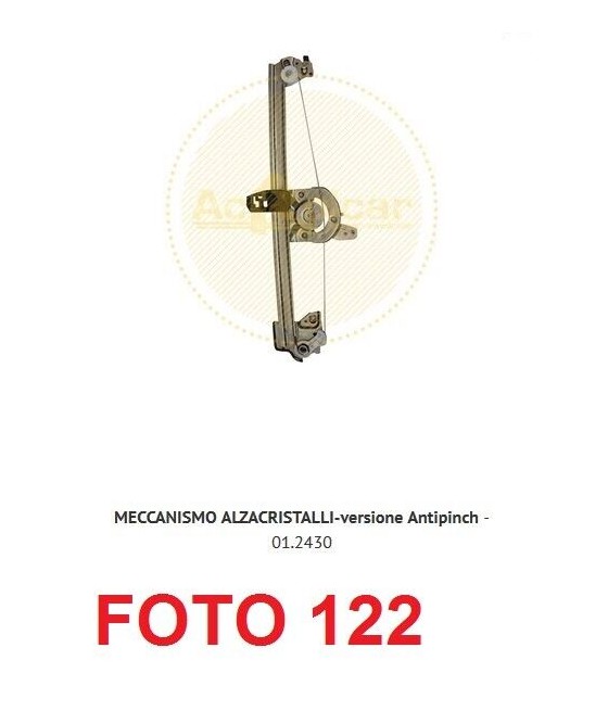 MECCANISMO ALZACRISTALLO...