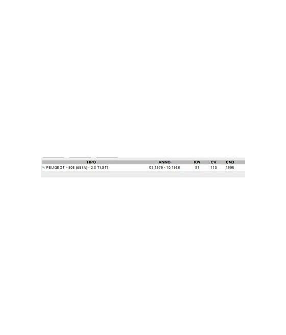 116RP190 94226 CINGHIA DISTRIBUZIONE (TIMING BELT) CITROEN CX-PEUGEOT 505-R18