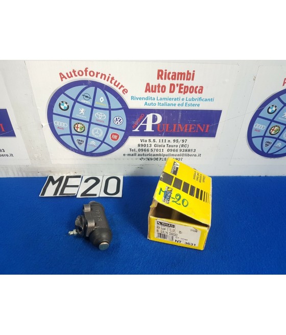 CILINDRETTO FRENO RUOTA POSTERIORE DX ø22,22 PEUGEOT 104 309 504 505 R11 R9 R18