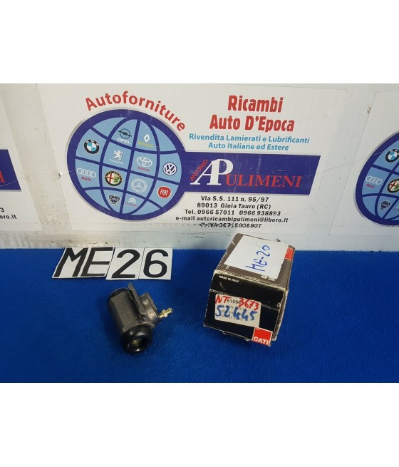 CILINDRETTO FRENO RUOTA POSTERIORE DX (ø 20,64) RENAULT R9 R11 R19 CLIO II SUPER