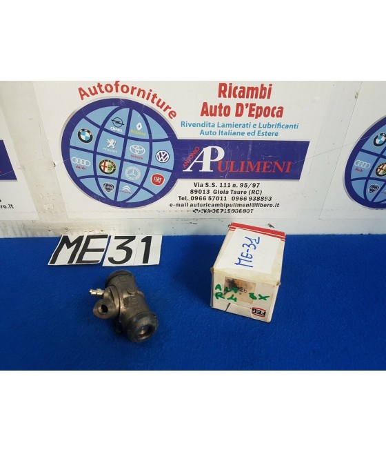 52329 CILINDRETTO FRENO RUOTA ANTERIORE SX (ø 23,80) RENAULT R4 0.8 1.1cc R5 0.8