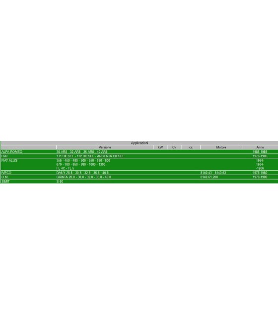 SOLENOIDE ELETTROMAGNETE A/R FIAT 131 DS 132 DS ARGENTA DS DAILY 28.8 30.8 32.8