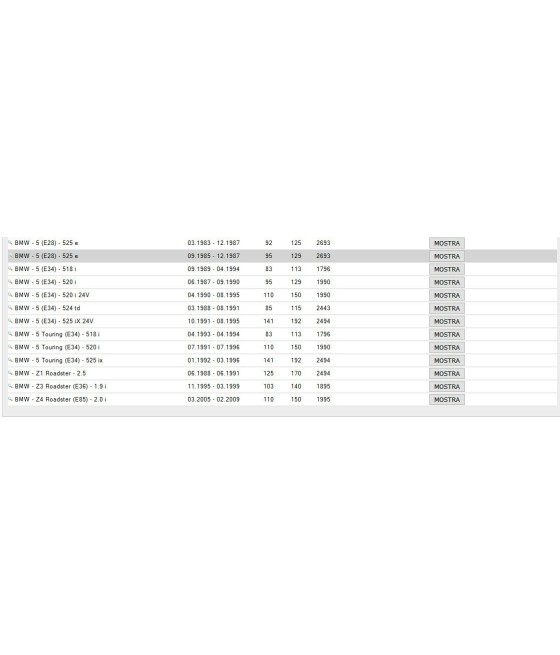 GIUNTO ALBERO TRASMISSIONE BMW SERIE 1 E81 SERIE 3 E21/30/36 SERIE 5 E12/28/34 Z