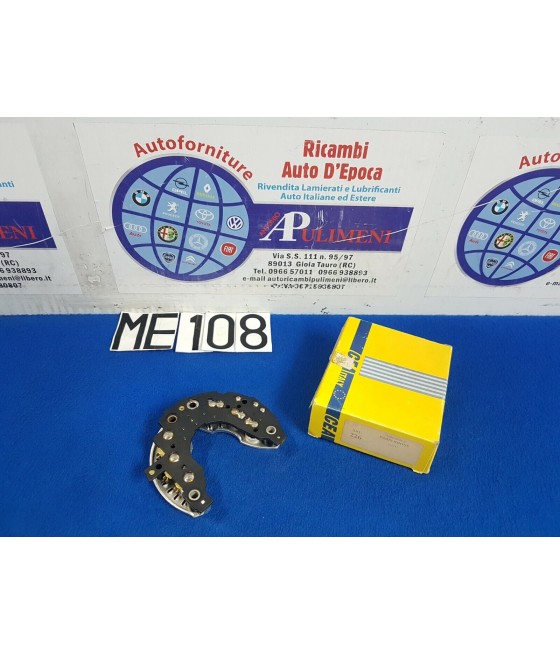 RADDRIZZATORE PIASTRA DIODI ALTERNATORE CEA 12V PORSCHE 911 SC TARGA COUPE' 930