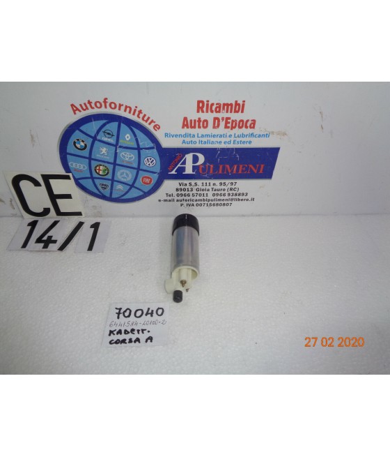 POMPA CARBURANTE BENZINA...