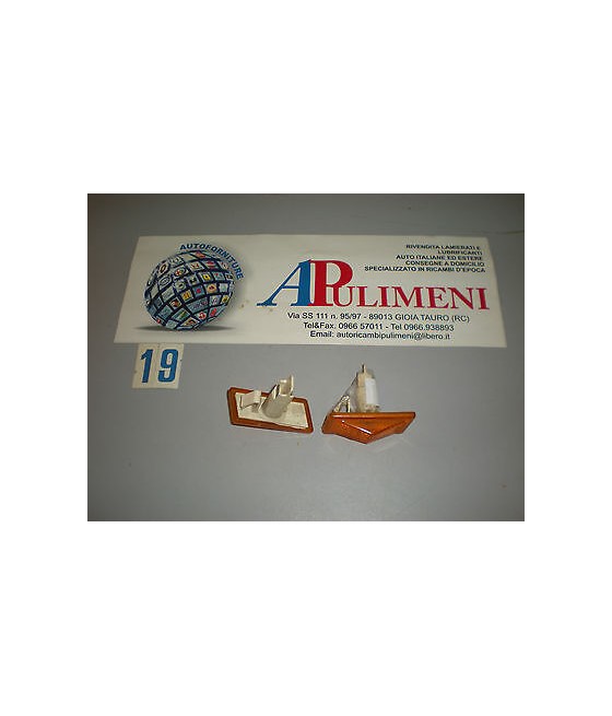 COPPIA FANALINO LUCCIOLA FRECCIA LATERALE FIAT RITMO 1' SERIE