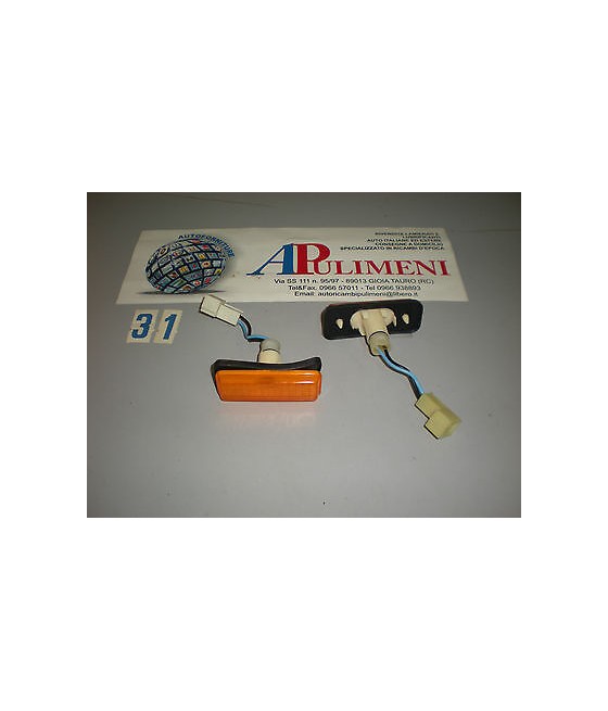 COPPIA FANALINO LUCCIOLA FRECCIA LATERALE (LATERAL LINGH) FIAT CROMA 91-