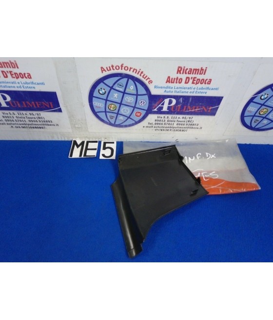 5961712 RIVESTIMENTO INFERIORE MONTANTE CENTRALE DX NERO FIAT UNO TURBO 3/P