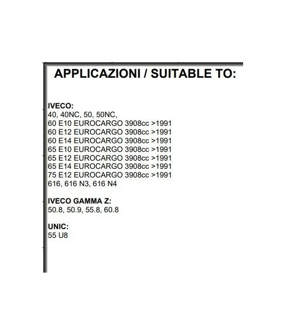 PIASTRA PORTASPAZZOLE MOTORINO AVVIAMENTO 24V FIAT OM 40 IVECO GAMMA Z UNIC SJCE