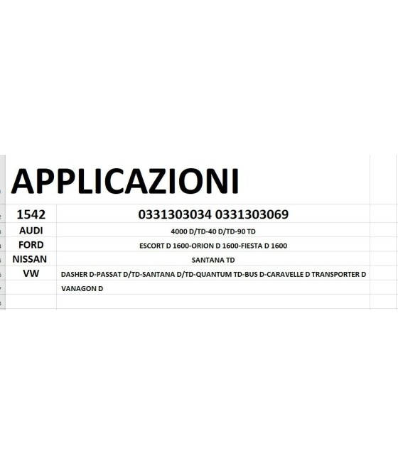 ELETTROMAGNETE MOTORINO 12V AUDI FORD ESCORT ORION FIESTA 1.6 D VOLKSWAGEN