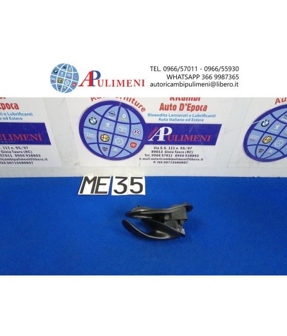 60/139 MANIGLIA INTERNA PORTA DX NERA FIAT SEICENTO 98-2003
