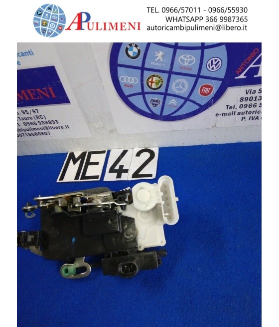 36.2254 SERRATURA PORTA ANTERIORE DX CENTRALIZZATA LANCIA LYBRA 4/P 99--