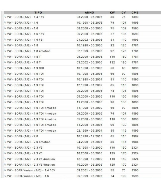 TESTINA SCATOLA STERZO SX AUDI A2 A3 SEAT LEON TOLEDO SKODA OCTAVIA I VW BORA